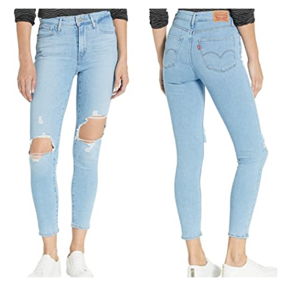 Levi’s 721 High Rise Skinny Ankle Jeans